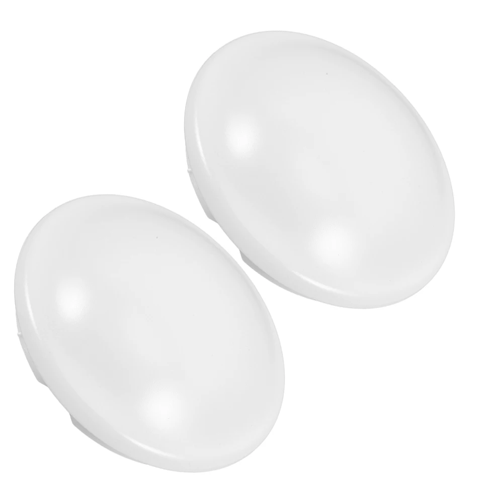 

2 pcs Ceiling Shade Covers Easy Install Sturdy Reliable Soft Lighting Bedroom Kitchen Bathroom Modern Minimalist Dome