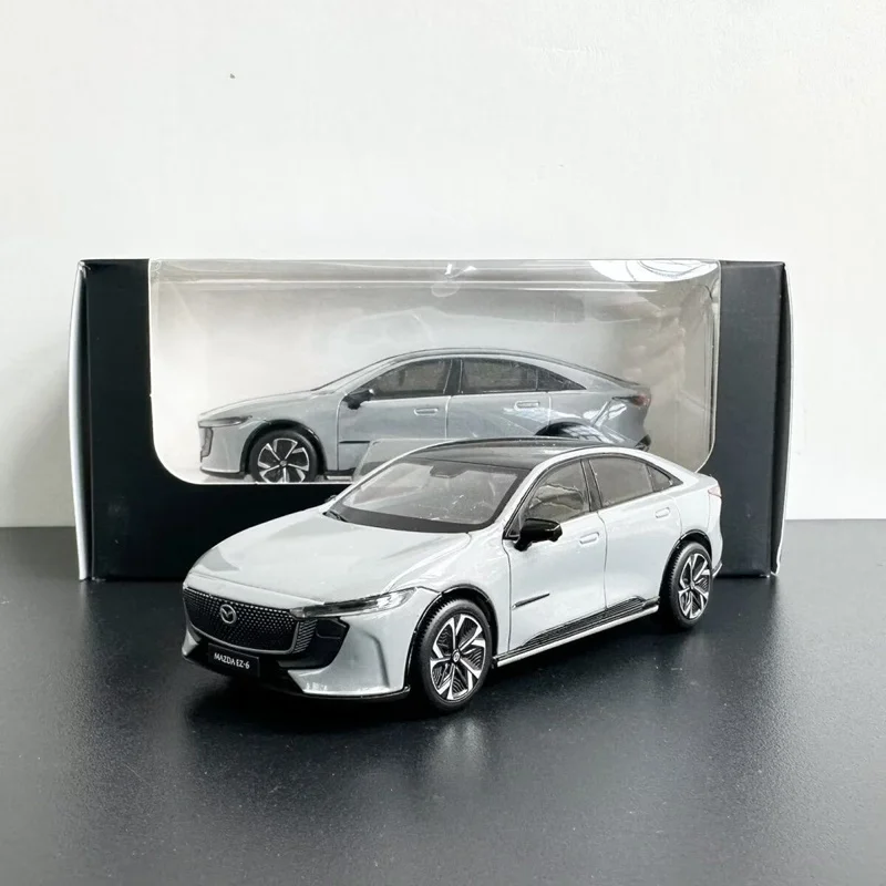 1/43 MAZDA EZ-6 Coupé modèle de voiture en alliage moulé sous pression en métal nouvelle énergie véhicules électriques modèle de voiture Miniature échelle Simulation enfants cadeau