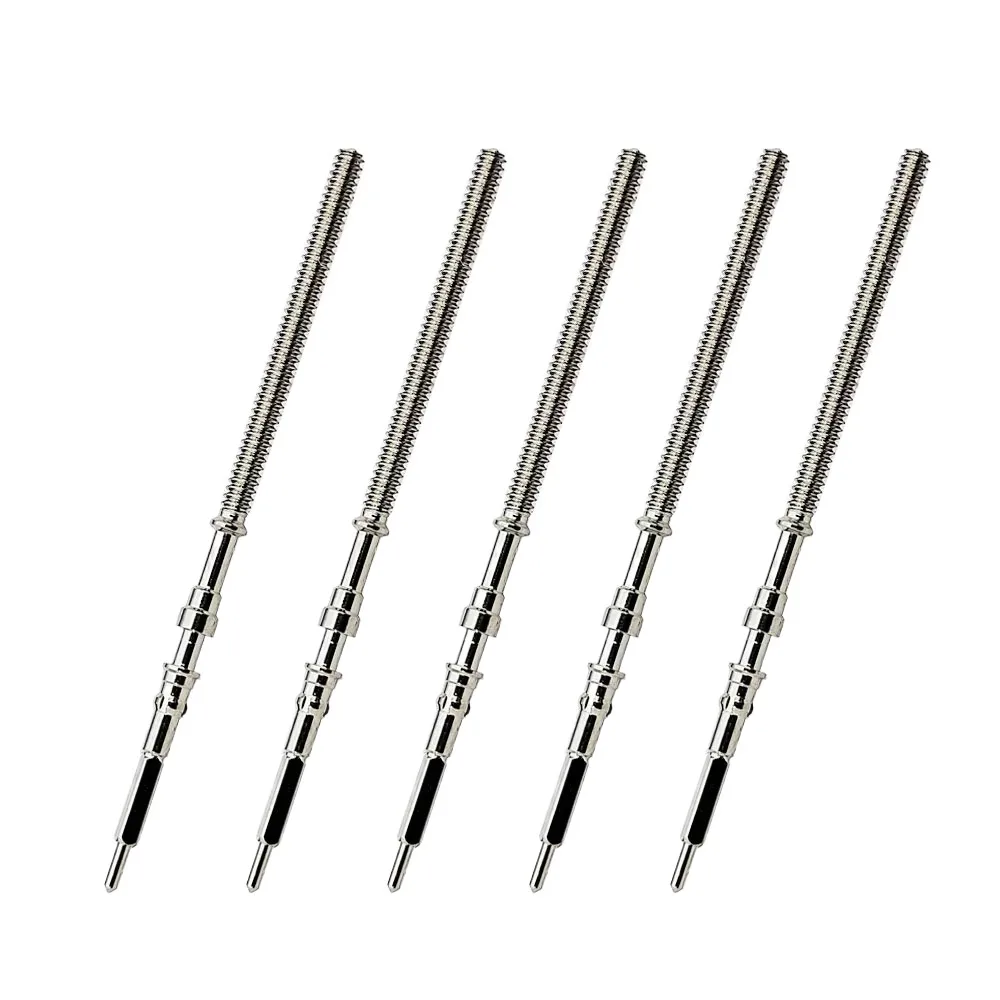 Kit de couronne de tige de montre à mouvement en acier, 5 pièces, pièces de montre mécanique, tige de rechange pour Seiko NH34 NH35 NH36 NH38 NH39