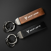 Keychain Motorcycle Premium Leather Keychain For Yamaha MT01 MT09 MT07 MT10 MT03 MT 01 09 07 03 10 MT-01 MT-10 MT-03 Accessories