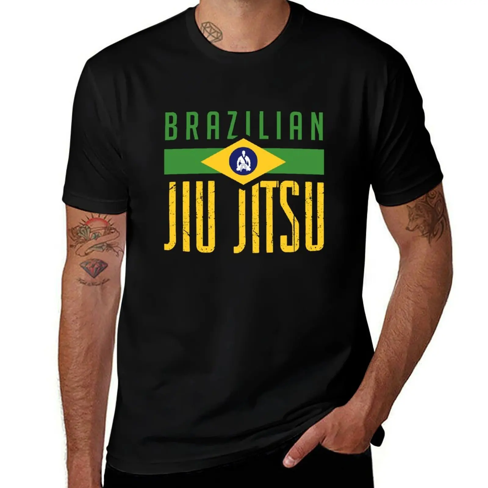 

Jujitsu T-Shirt black cotton t-shirt plain for man package man t shirts for men casual t shirts designer T-Shirt
