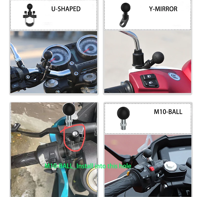 VFR For HONDA VFR750 VFR800 VFR1200 VFR1200F Newest Motorcycle Mobile Phone GPS Stand Bracket Waterproof Wireless Charging