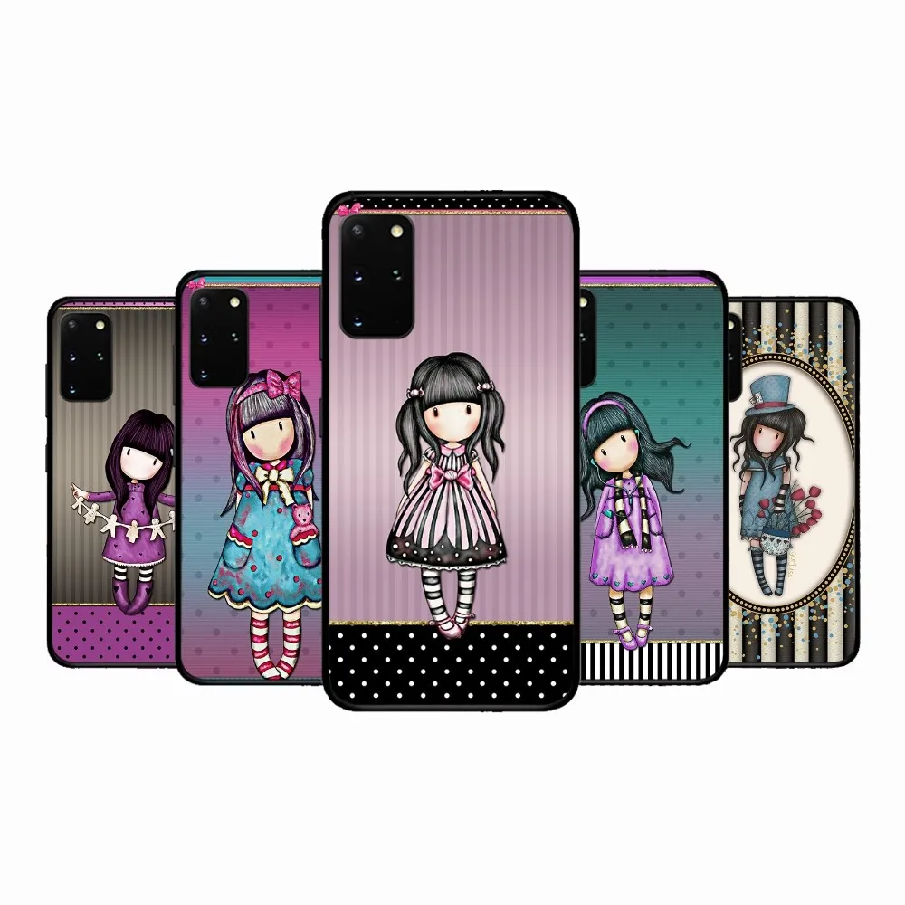 S-Santoro girl G-Gorjuss Phone Case For Samsung S 9 10 20 21 22 23 30 23 24 plus lite Ultra FE S10lite Fundas