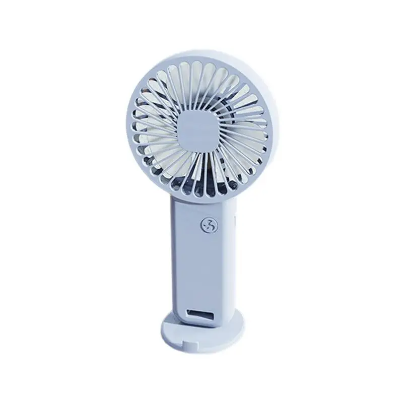 

Personal Fan Rechargeable Silent Hand Held Fan With 3 Speed Modes Pocket Size Small Rechargeable Fan For Home Travel Camping