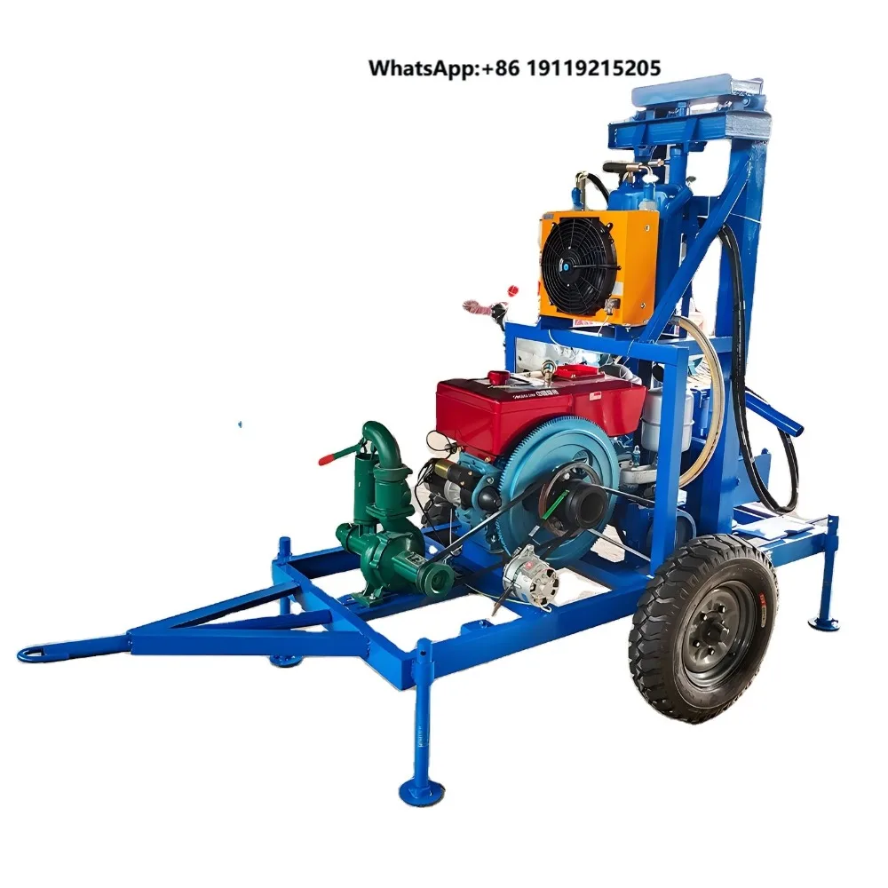 2026 Best Selling Factory Direct Water Well Drilling Rig with Durable Structure for Farm Water Supply Projects