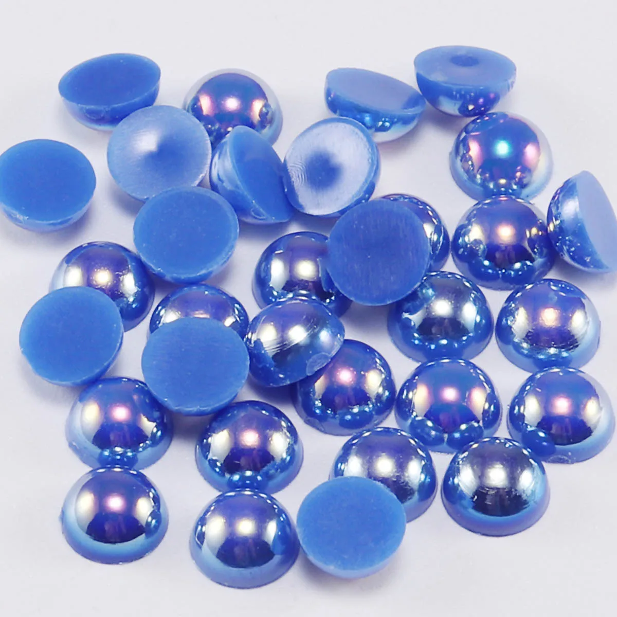 400Pcs Hot Selling Semi Circle Flat Bottom Acrylic Abs Imitation Pearl DIY Mobile Phone Nail Art Clothing Accessories Wholesale