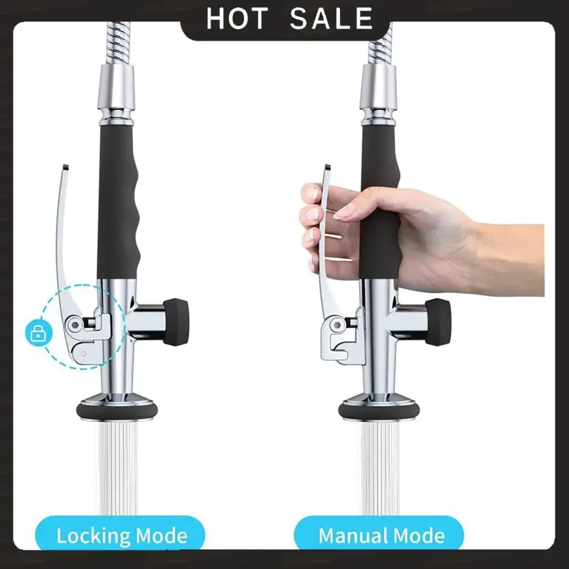 24-часовая доставка, смеситель для ополаскивания посуды, распылительная головка, латунная универсальная насадка для душа с соединением 1/2 дюйма, кухонная насадка для душа с фиксирующим кронштейном