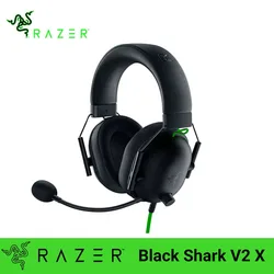 Проводная игровая гарнитура Razer BlackShark V2 X 2023 с объемным звуком для PS4,PS5, Nintendo Switch, Xbox