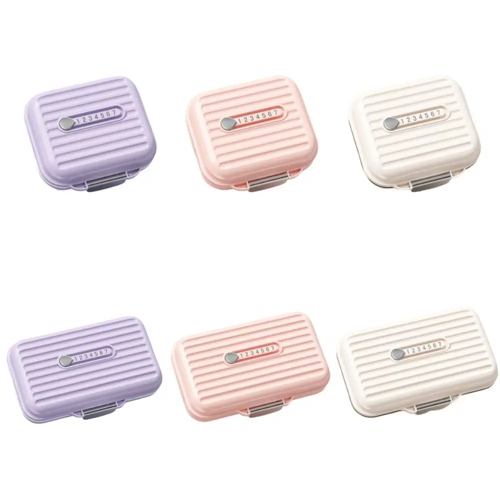 Portable Travel Pill Organizer 7 Compartments Small&Large Size Weekly Pill Box Moisture-proof with Lids Pill Dispenser Fish Oils