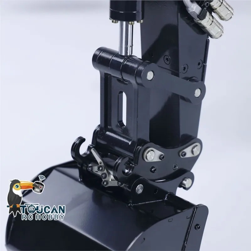 1/14 EC380 RC Hydraulische Graafmachine Metaal Elektrisch Gemonteerd Geschilderd Radio Control Graafmachines Bouwvoertuigen TH22524-SMT9