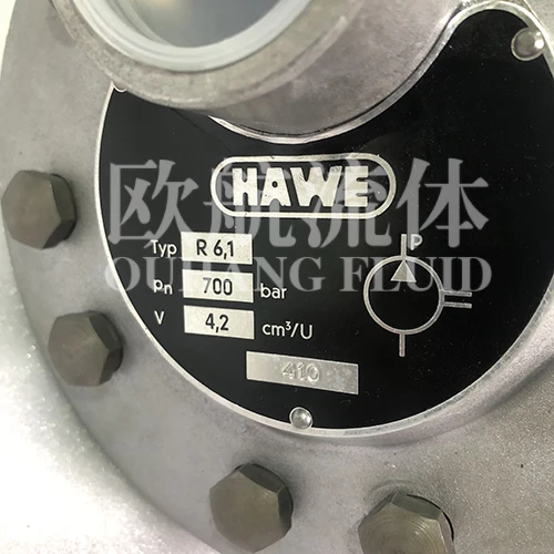 Pompe à piston radial HAWE R6, pompe hydraulique type 1 R