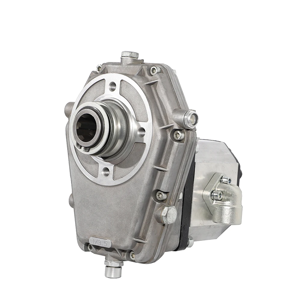 Tractor speed increaser pto gearbox KM7004&pump&flange for agricultural machinery