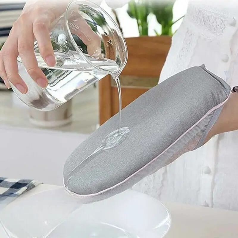 New Handheld Mini Heat Resistant Ironing Pad Board Iron Cover Heat-resistant Stain Resistant Garment Steamer Ironing Gloves