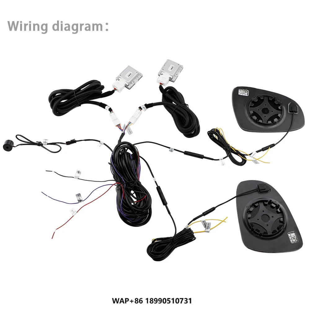 

Car Blind Spot Mirror Radar Sensor Distance Assist Lane Changing Monitoring Assistant Detection System Used for X4 2020