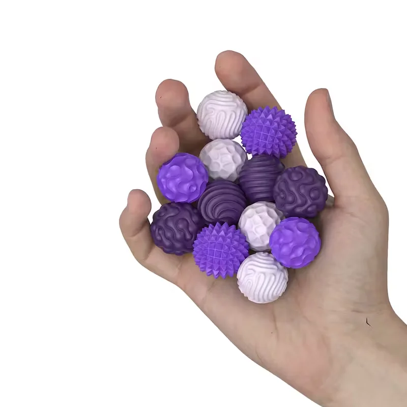 Zachowaj spokój! Magnetyczne kulki sensoryczne 4. generacji, 6 sztuk - najlepsze zabawki sensoryczne dla osób z autyzmem i lękami. Świetny prezent na święta dla każdego wieku