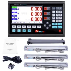 Glass Linear Scale Encoder Sensor For Milling Lathe  set LCD Digital Readout DRO