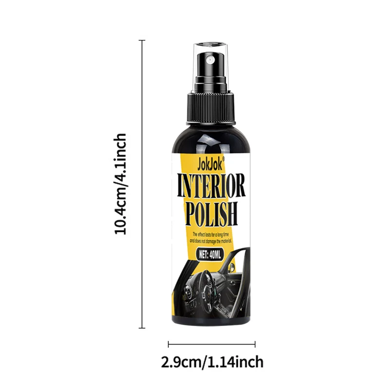 Tire Shine Spray, Black Gloss Tyre Coating, Rubber & Plastic Restorer, Anti-Aging, Long Lasting Shine