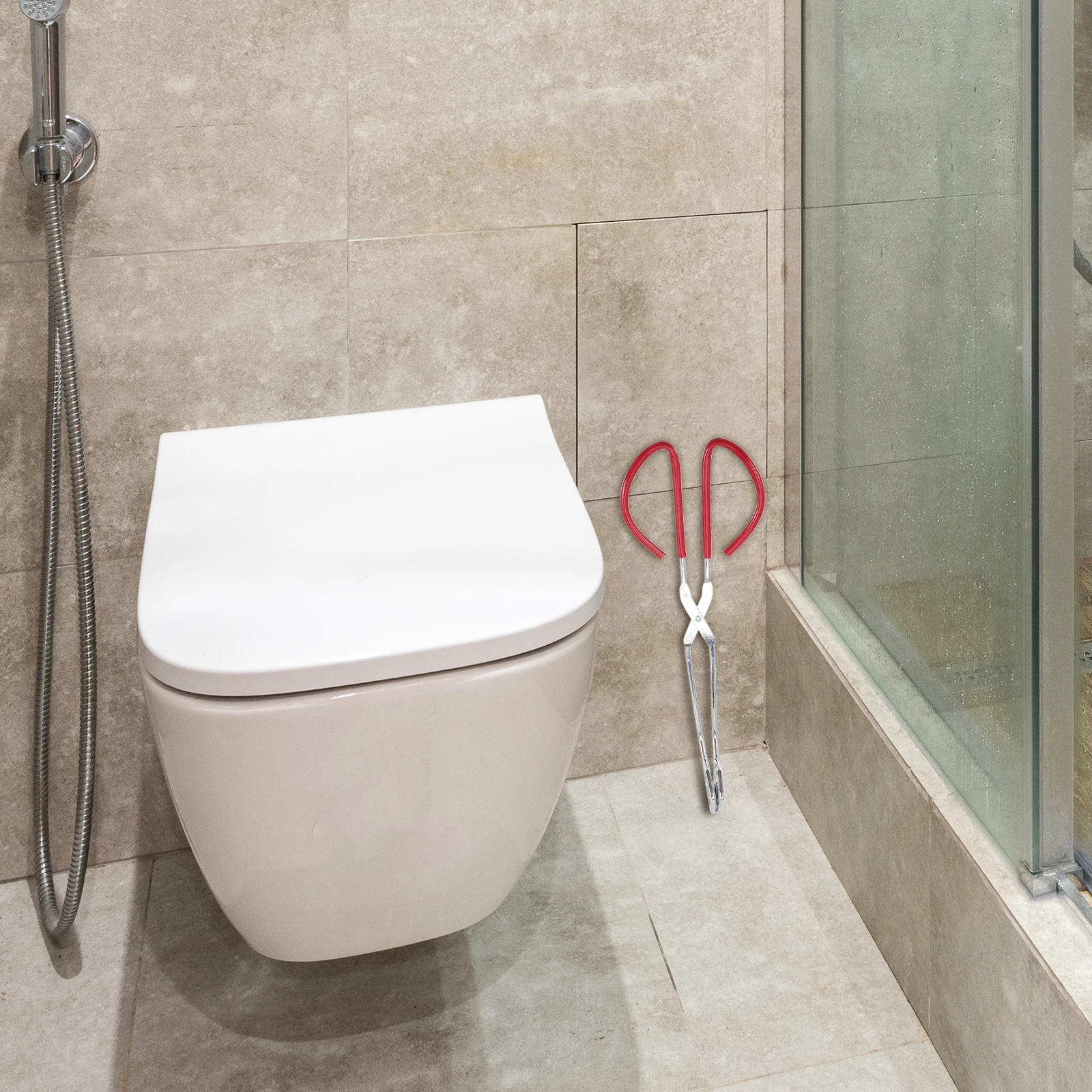 

Bathroom Wipe Assist Tool Stainless Steel Plastic Toilet Paper Tongs For Disabled Pregnant Obesity Self Cleaning Butt Wipe Clamp