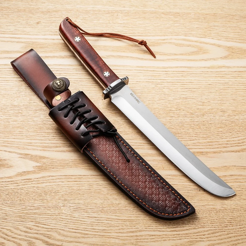 Cuchillos de cocina japoneses profesionales, cuchillos de cocina de alta dureza, cuchillos para deshuesar y cortar, cuchillos de chef con funda para cuchillos