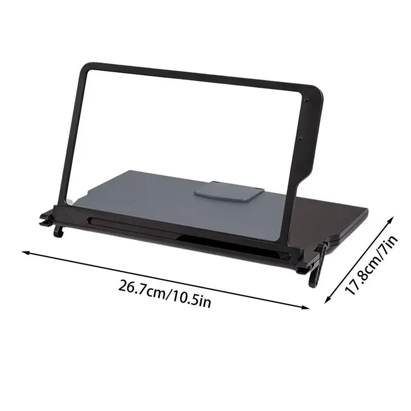 12 Inch 3D Mobile Phone Screen Amplifier Foldable And Portable Phone Holder Universal Smartphone Thin Magnifying Screen