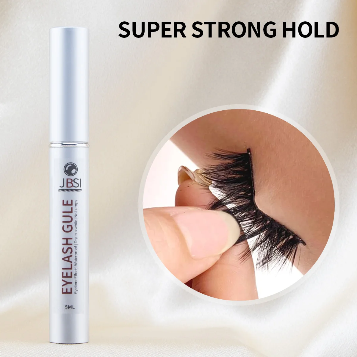 Colla per ciglia! 24 ore di tenuta impermeabile e ipoallergenico |   Essa chiare in SECONDS Sensitive Eyes Safe |   Rimozione facile e senza residui