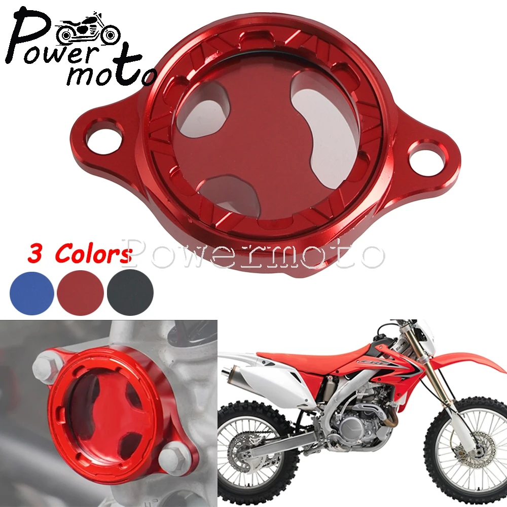 Engine Oil Filler Cover Protection Dirt Bike ATV For Honda TRX450R TRX450ER CRF450 R X Motorcycle Accessories Crankcase Case Cap