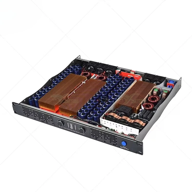 HQ25 Pro Audio 1U Amplifier 5000 Watts Professional Power