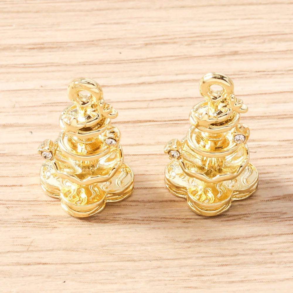 Tusember 5 Stück 13x23mm Legierungs-Kerzenständer-Anhänger Menora-Anhänger für Schmuckherstellung Halsketten Ohrringe DIY Handgemachte Bastelarbeiten – Detail 18