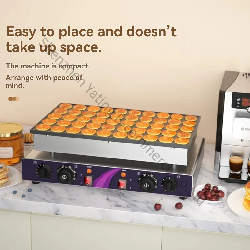 50-hole Small Muffin Internet Celebrity Snacks  Causeway-fired Muffin Machine Non-stick Pan Small Round Cake Equipment