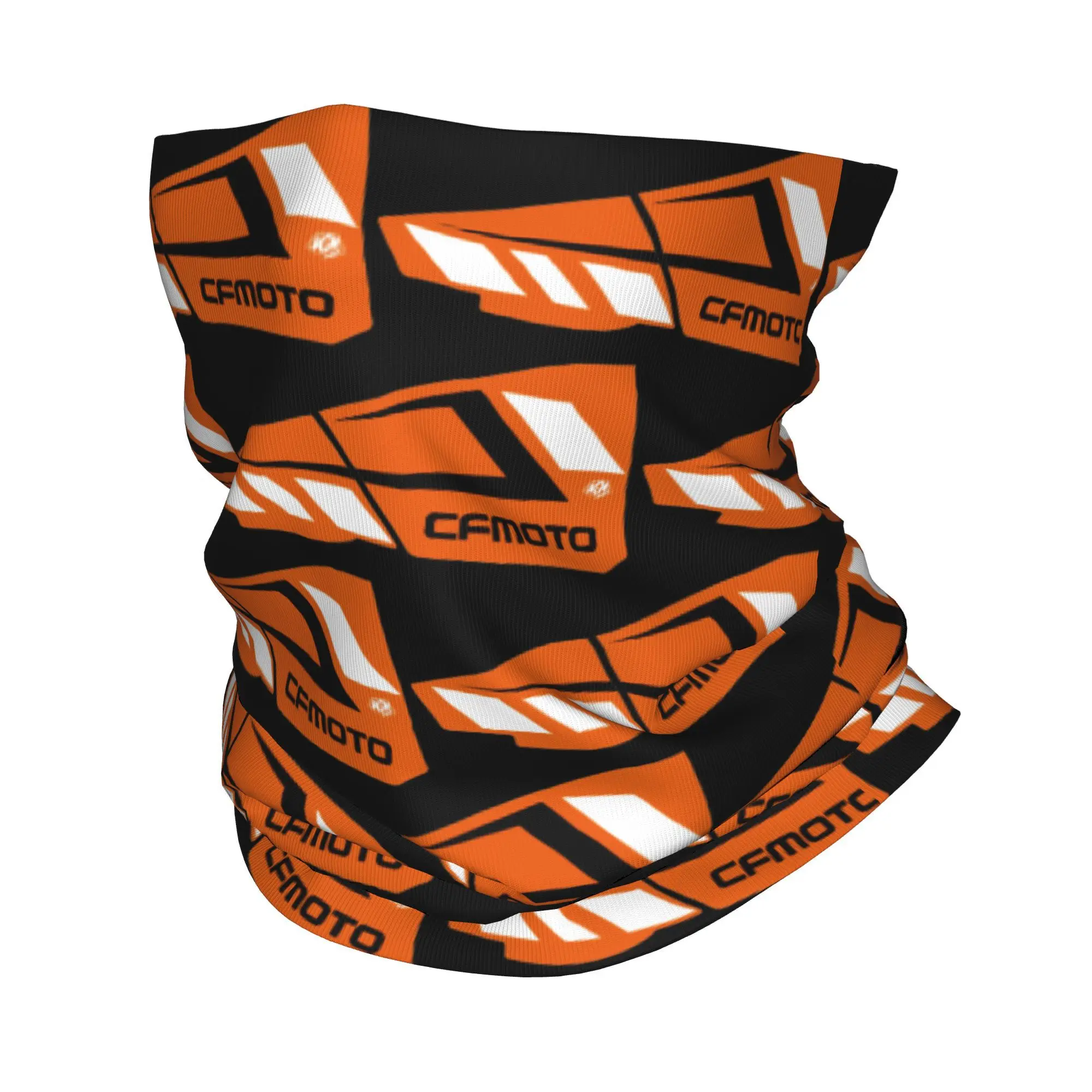 Cfmotoes personalizado motocicleta pescoço gaiter mulheres homens UV protetor facial inverno bandana cachecol para caminhadas