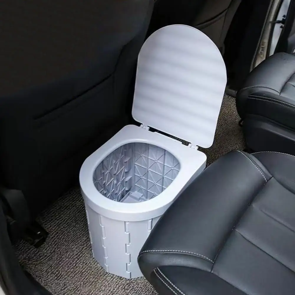 Car Folding Toilets Portable Toilets Commode Potty Car Toilets Camping Toilet Travel Bucket Toilet Seat Camping Hiking Long Trip