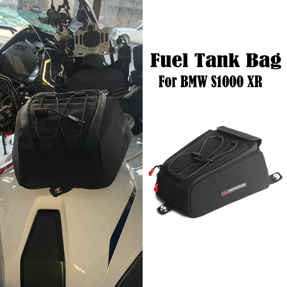 

Motorcycle 4L Tank Bag Luggage Waterproof Backpack Quick Lock Kit Black For BMW S1000XR S1000 XR 2020 2021 2022 2023 20242025