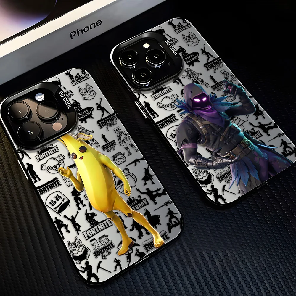 Крутой игровой чехол F-Fortnites для Samsung Galaxy A37 A57 A17 A07 A16 A06 A35 A15 A56 A54 A36 A34 A24 A26 4G 5G