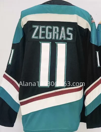 Niestandardowe koszulki w nowym stylu Trevor Zegras Teemu Selanne Ryan Getzlaf Paul Kariya