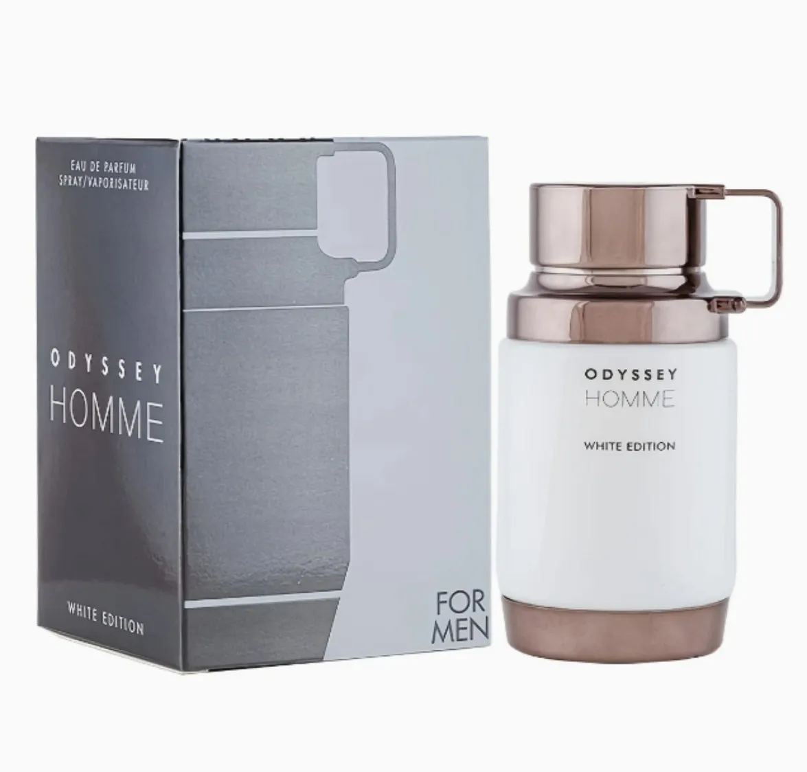 Armaf Odyssey Homme White Edition Eau de Parfum for Men | Sophisticated Woody & Fresh Scent