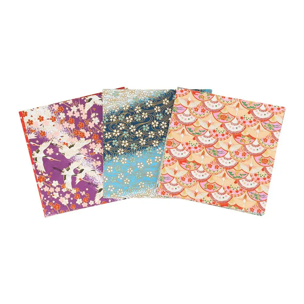 

Gold Lines 20pcs/pack Folding Flower Decorative DIY Origami Scrapbook Decor Handmade Craft Paper