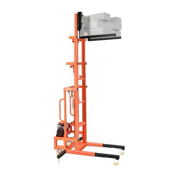 Wholesale Custom Automatic Electric Bricks Lift Mini Hydraulic Forklift Stacker