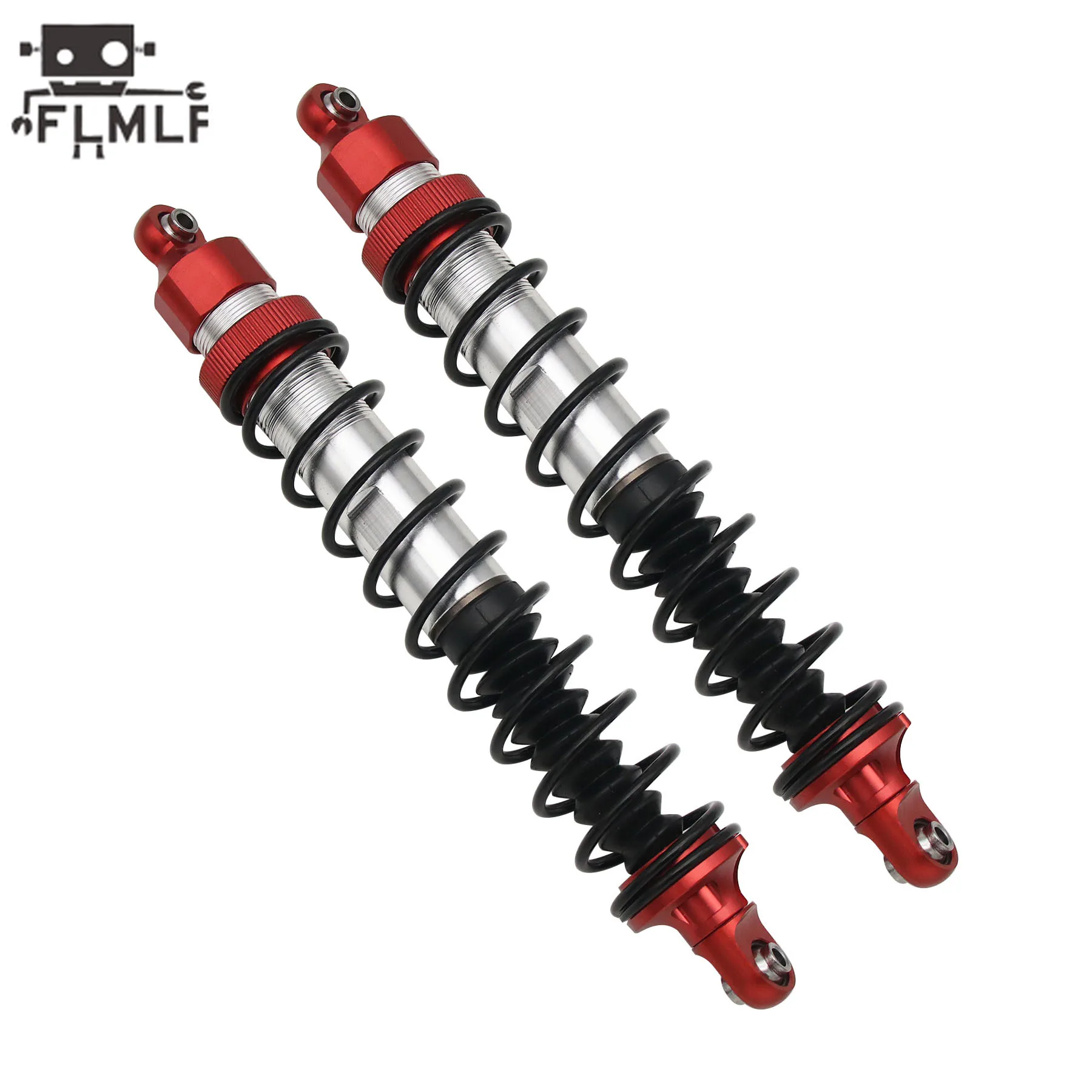 Rc carro cnc liga 6mm amortecedor dianteiro ou traseiro 2 pc/set para 1/5 hpi rofun rovan kingmotor baja 5b 5t 5sc peças de caminhão