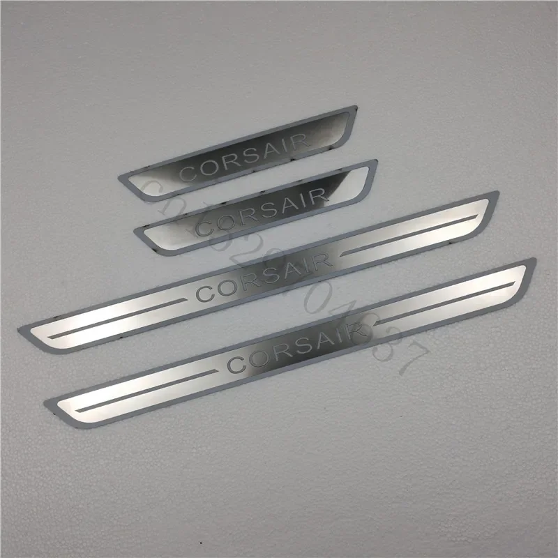 For Lincoln CORSAIR 2019-2023 stainless steel car threshold guard plate Welcome pedal Anti-scratch protection car accessories