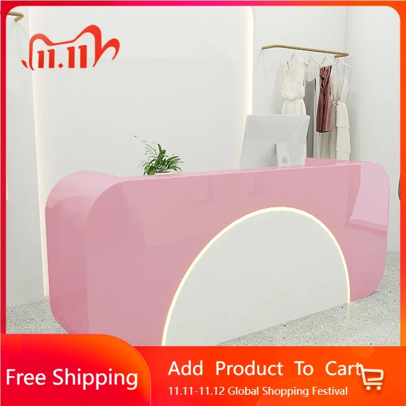 

Replica Pulpit Front Desk Lectern Cash Register Mobile Podium Stand Hair Counter Organizers Empfangstheke Postmodern Furniture