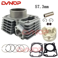 Motorcycle Cylinder Kit For 57.3mm Honda XR150 CBF150 KTT150 piston ring gasket Engine Parts