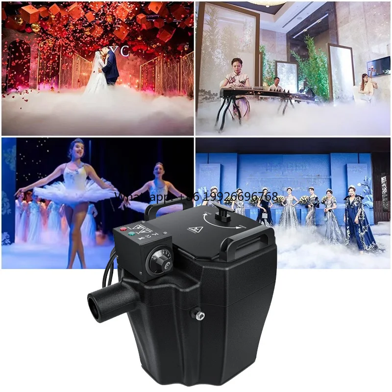

3500w Stage Dry Ice Machine Manual Control Suitable for Indoor and Outdoor Stage Wedding Celebration Bar Ktv Performance