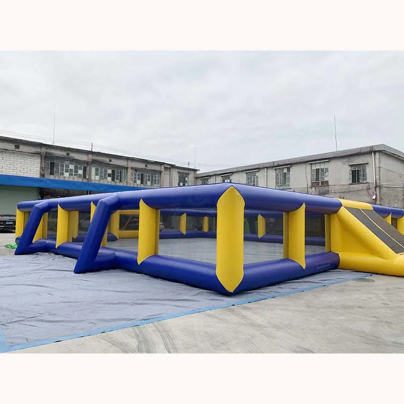 Popular Inflatable Human Football Arena Inflatable Football Court Pitch Football for Salepromote sales