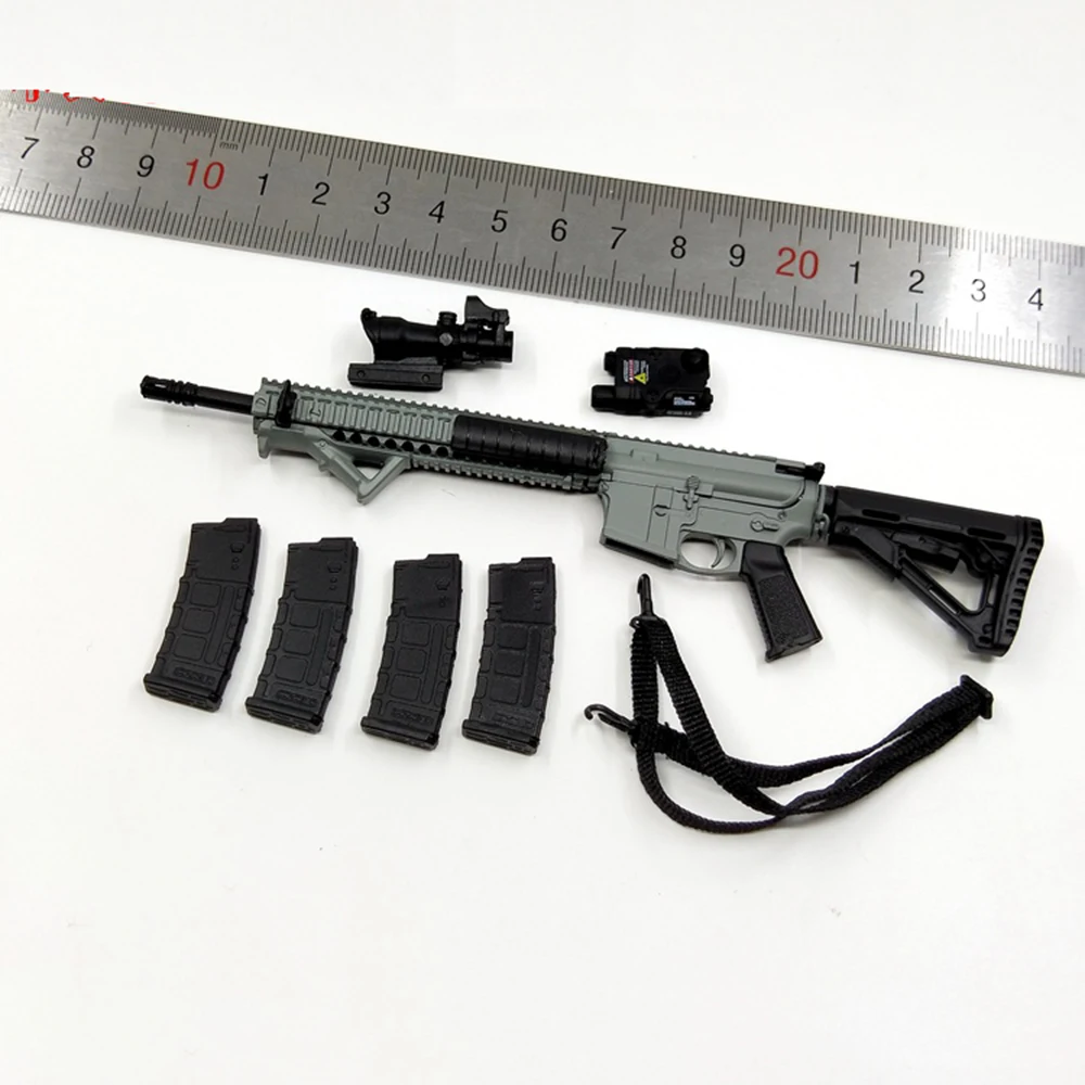 

FLAGSET 73031 1/6th DoomsdaySS War Death Squades Price Gadget War Weapon M4 Toys Model For Usual 12inch Doll Action