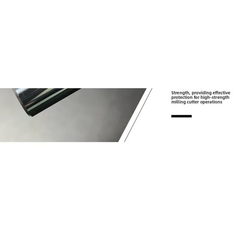 AZZKOR HRC60 3-Schneiden-Wolframkarbid-Schaftfräser, farbig beschichtet, für Aluminiumlegierungen, hochglänzend, langer, flacher Fräser, CNC-Werkzeug – Detail 6