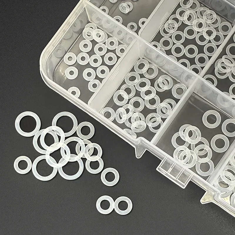 CS1 1.5mm Silicone O Ring Set 250Pcs High Elastic Heat Resistant Food Grade Waterproof Seals Bathroom Tap Pipeline Valve Parts