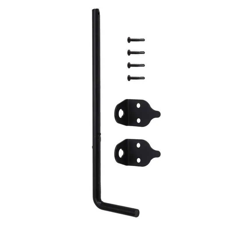 

【ГОРЯЧИЕ ПРЕДМЕТИ】Для деревянных заборов, металлических ворот, дверей, 12 дюймов, болт-трость, сверхмощный стержень, стопор для ворот, защелка, 1 шт.