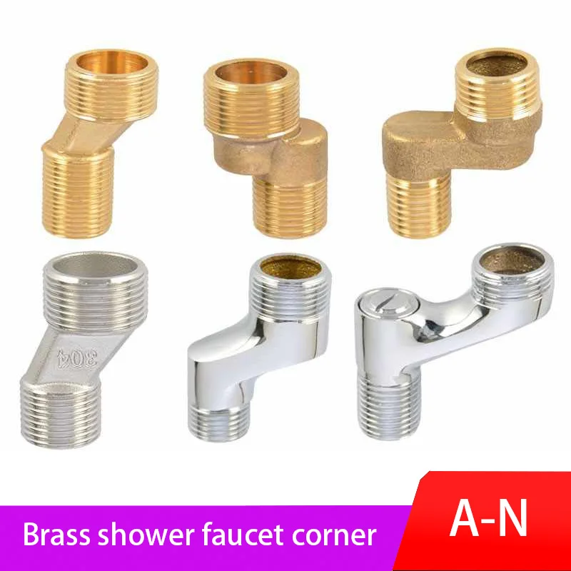

Shower Bend Foot Flower Sillon Faucet Variable Diameter Bend Foot Joint Lengthened Tall Curved Corner Foot Accessories 1Pcs