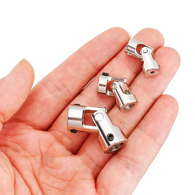 RC Boat Car Shaft Coupler Metal Cardan 1PCS Joint Motor Connector Universal Joint Coupling Gimbal 2/2.3/3/3.17/4/5/6/8/10/12mm