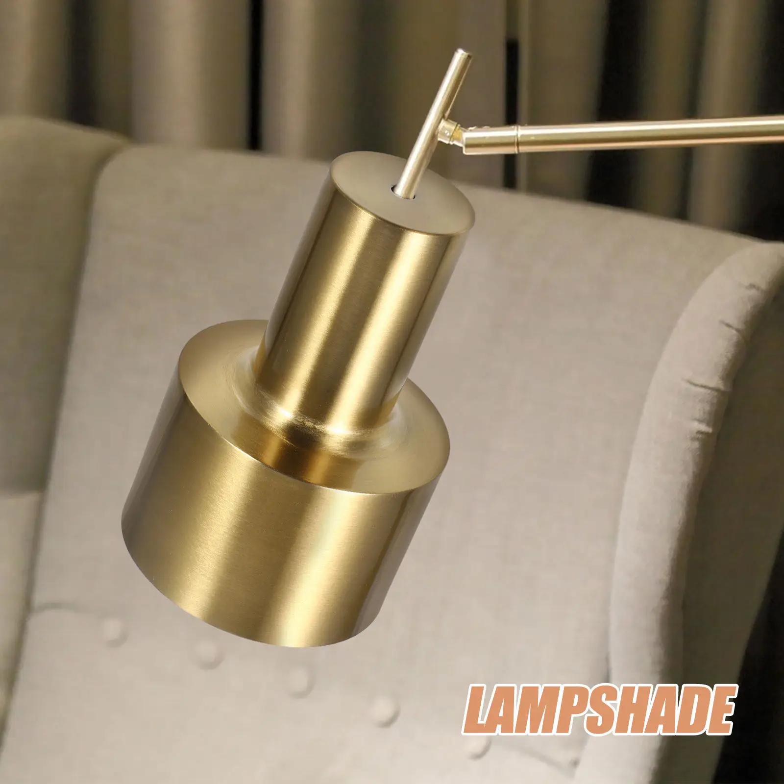 

Copper Plated Iron Lampshade Replacement Decorative Cover for Desk Wall Floor Lamp Vintage Metal Art Shade Lamp Shade